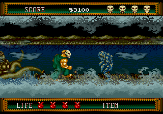 Screenshot de Splatterhouse 2