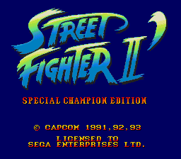 Screenshot de Street Fighter II': Special Champion Edition