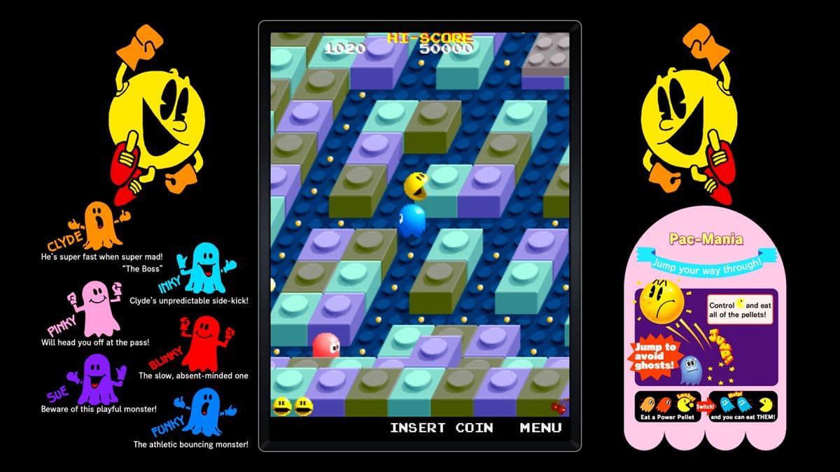 Screenshot de Pac-Man Museum+