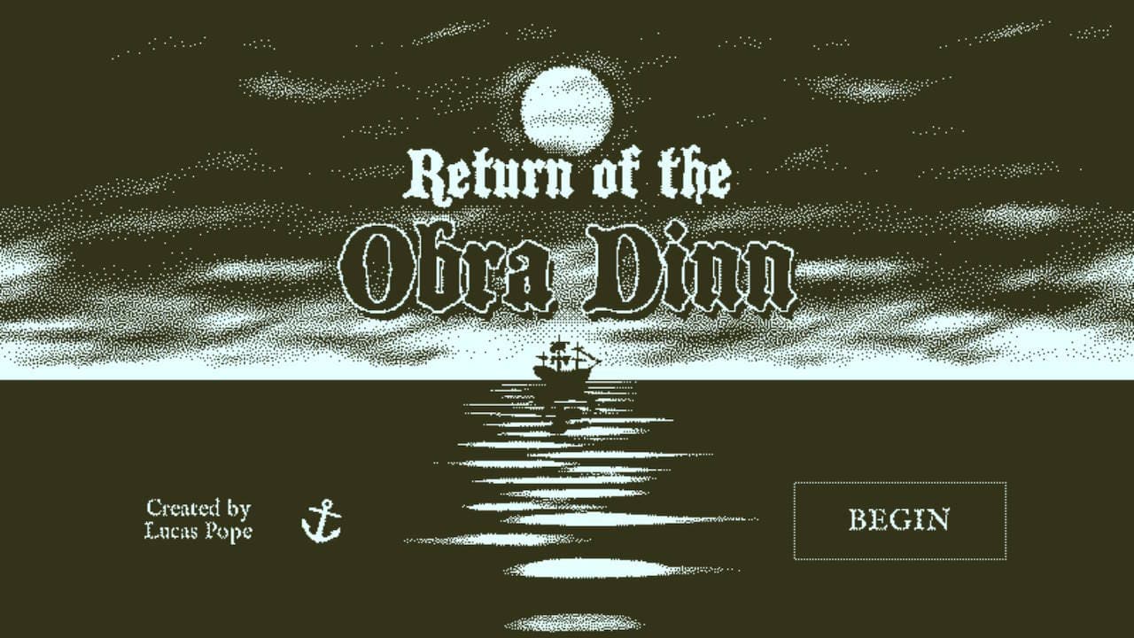 Screenshot de Return of the Obra Dinn