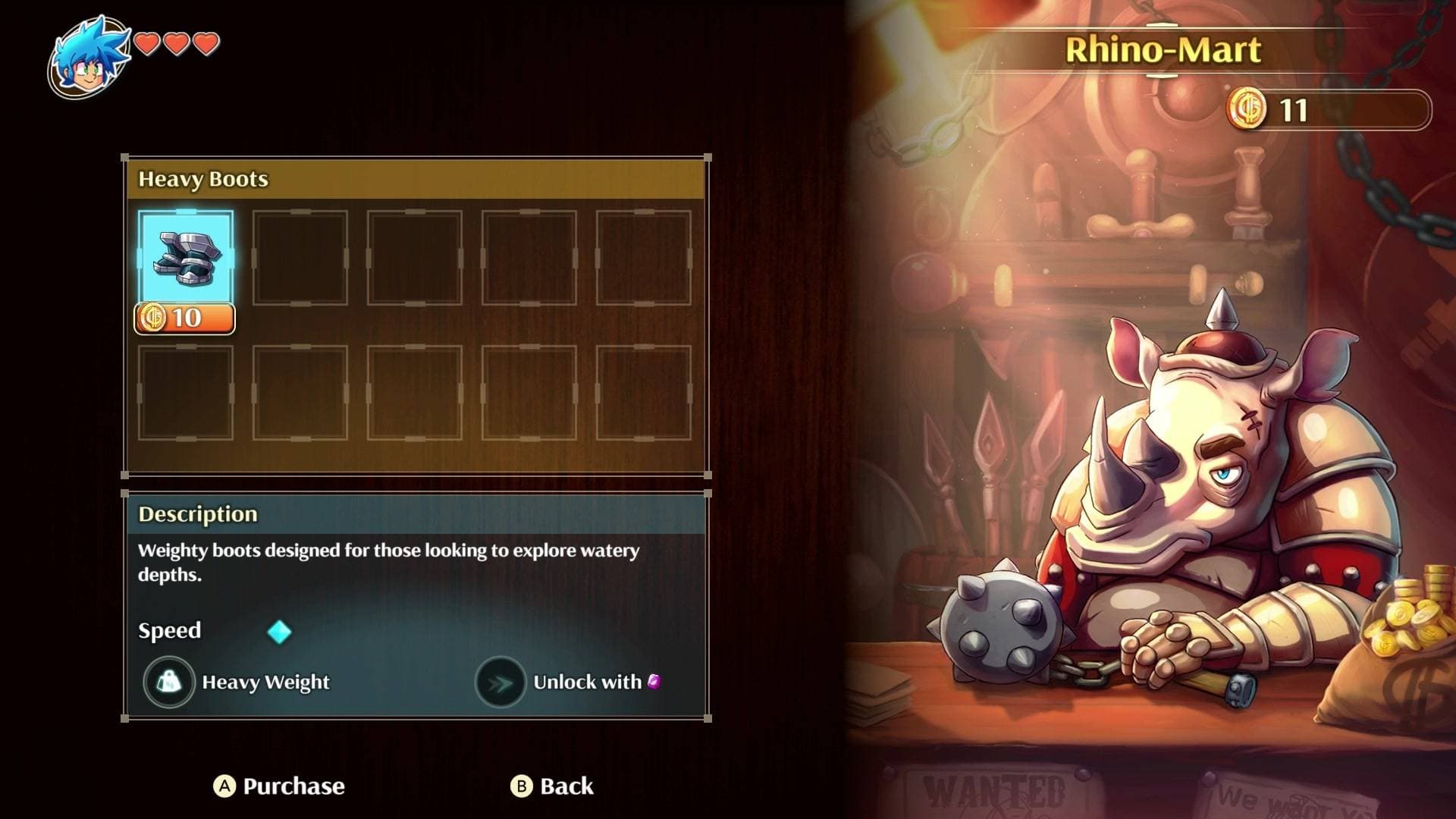 Screenshot de Monster Boy and the Cursed Kingdom