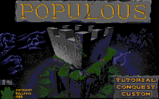 Screenshot de Populous