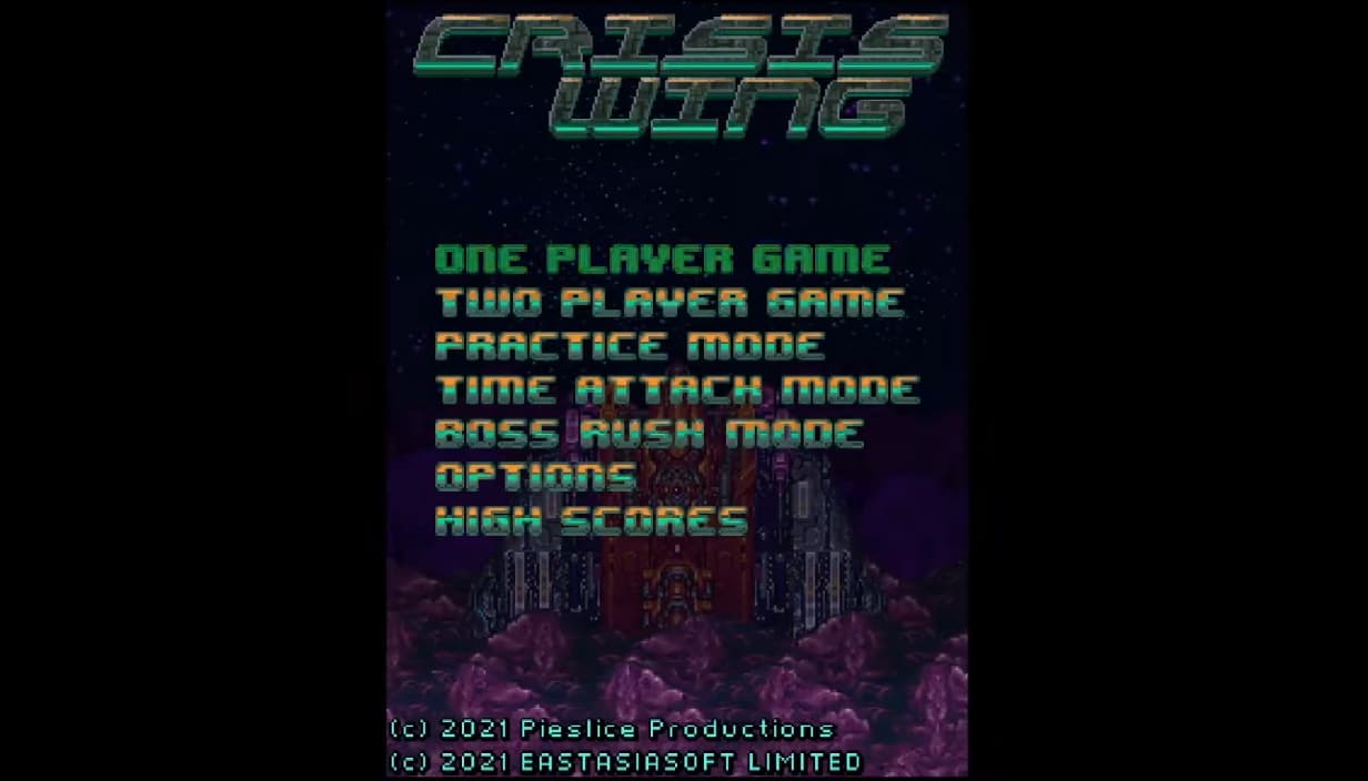 Screenshot de Crisis Wing