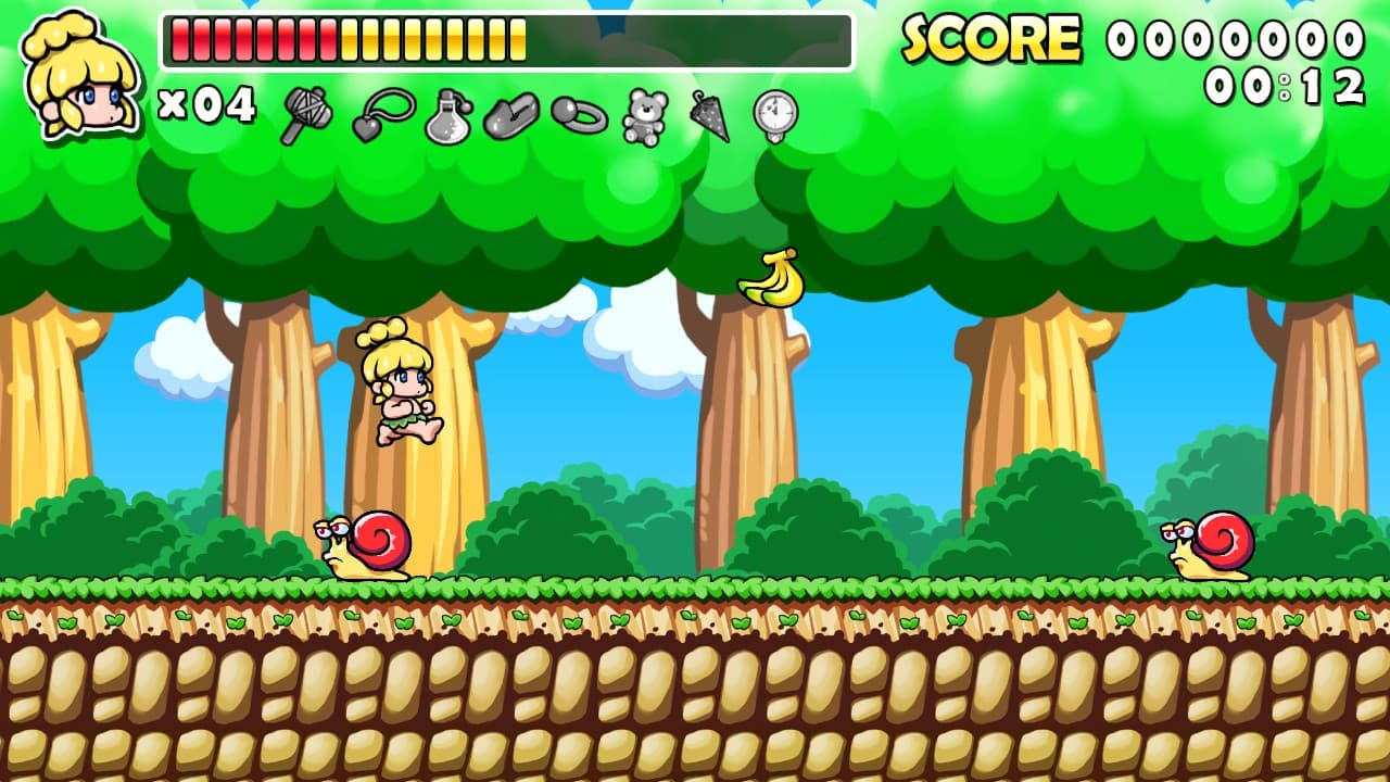 Screenshot de Wonder Boy Returns Remix