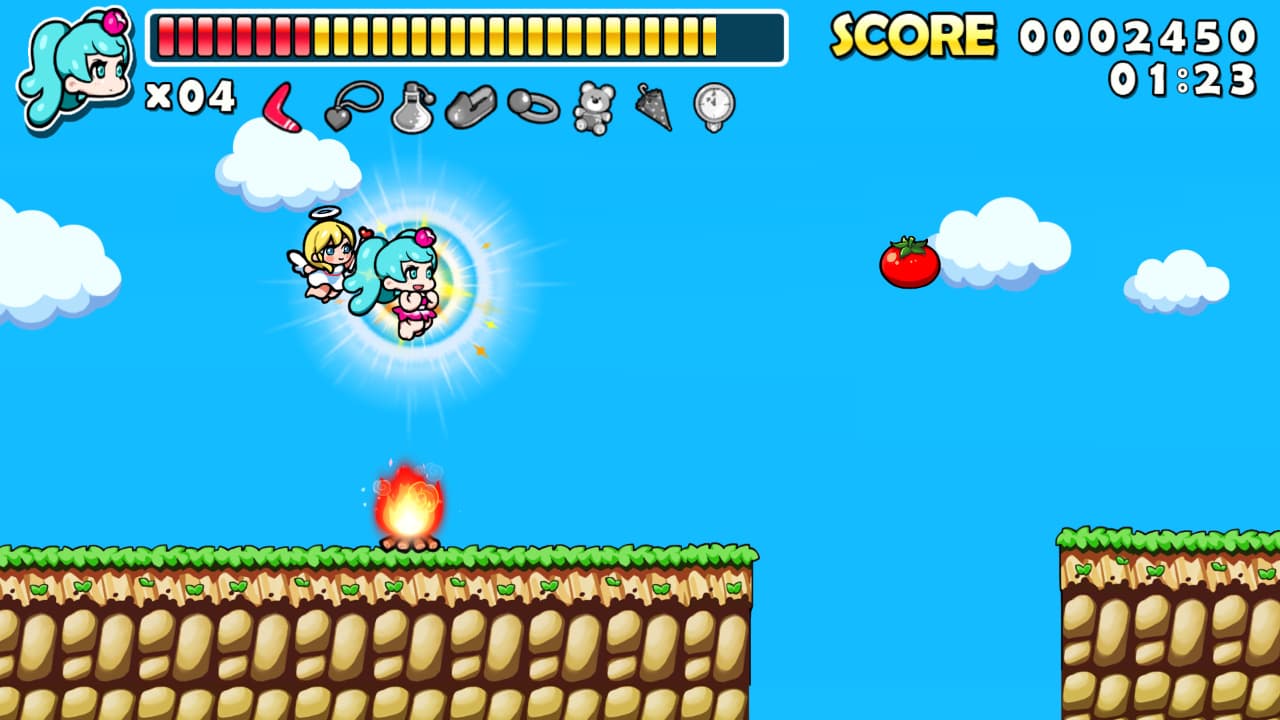 Screenshot de Wonder Boy Returns Remix