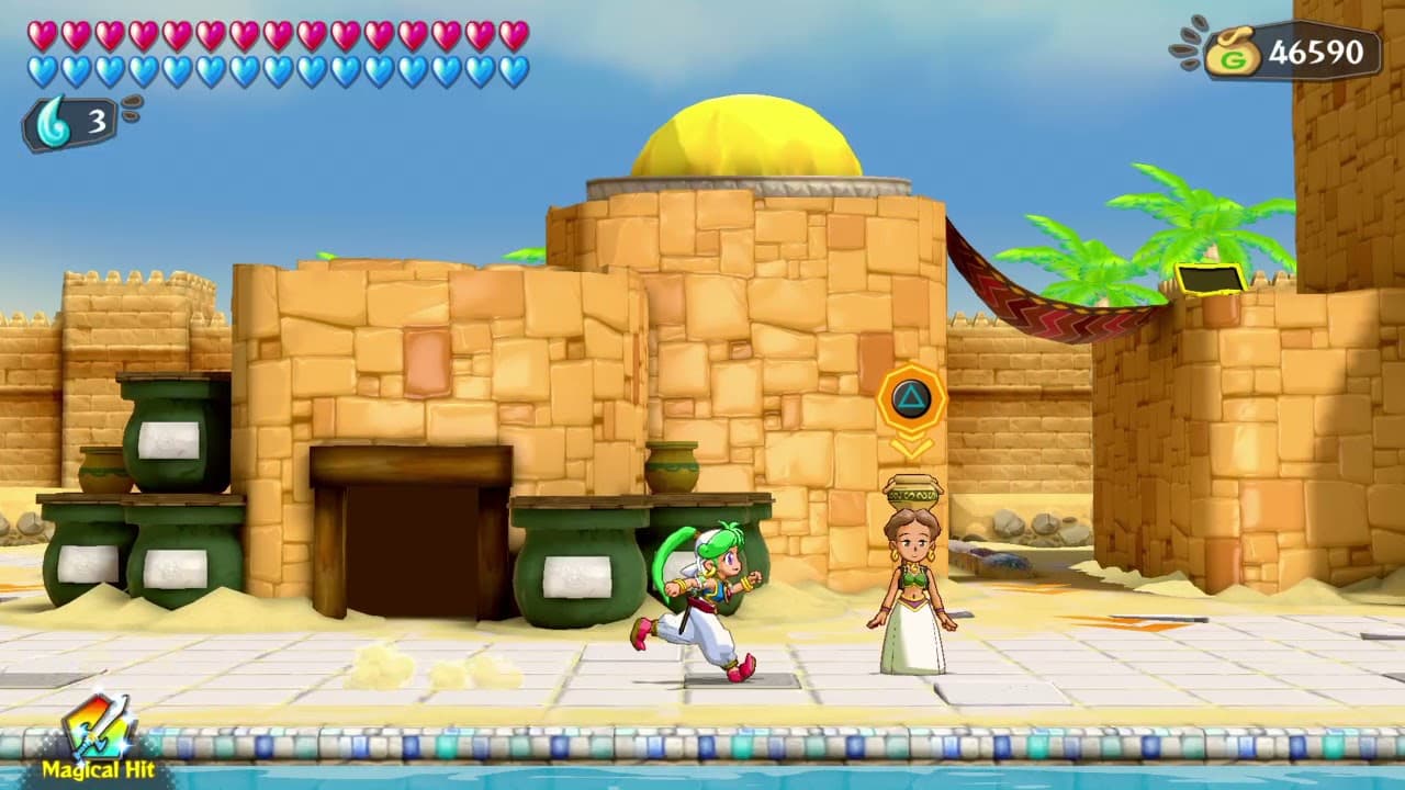 Screenshot de Wonder Boy: Asha in Monster World