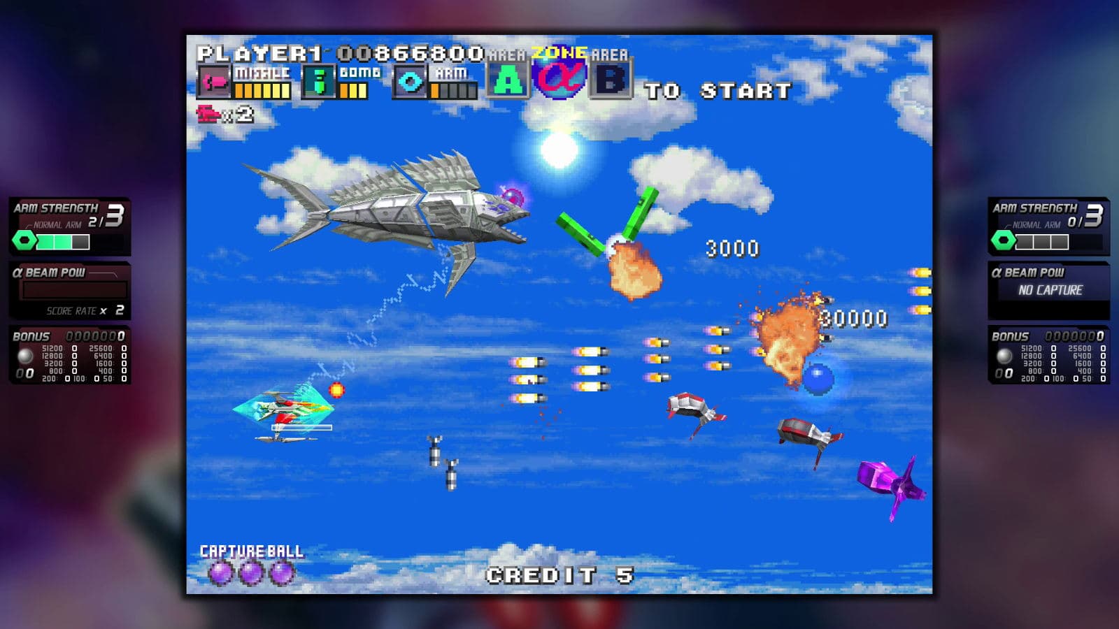 Screenshot de Darius Cozmic Revelation