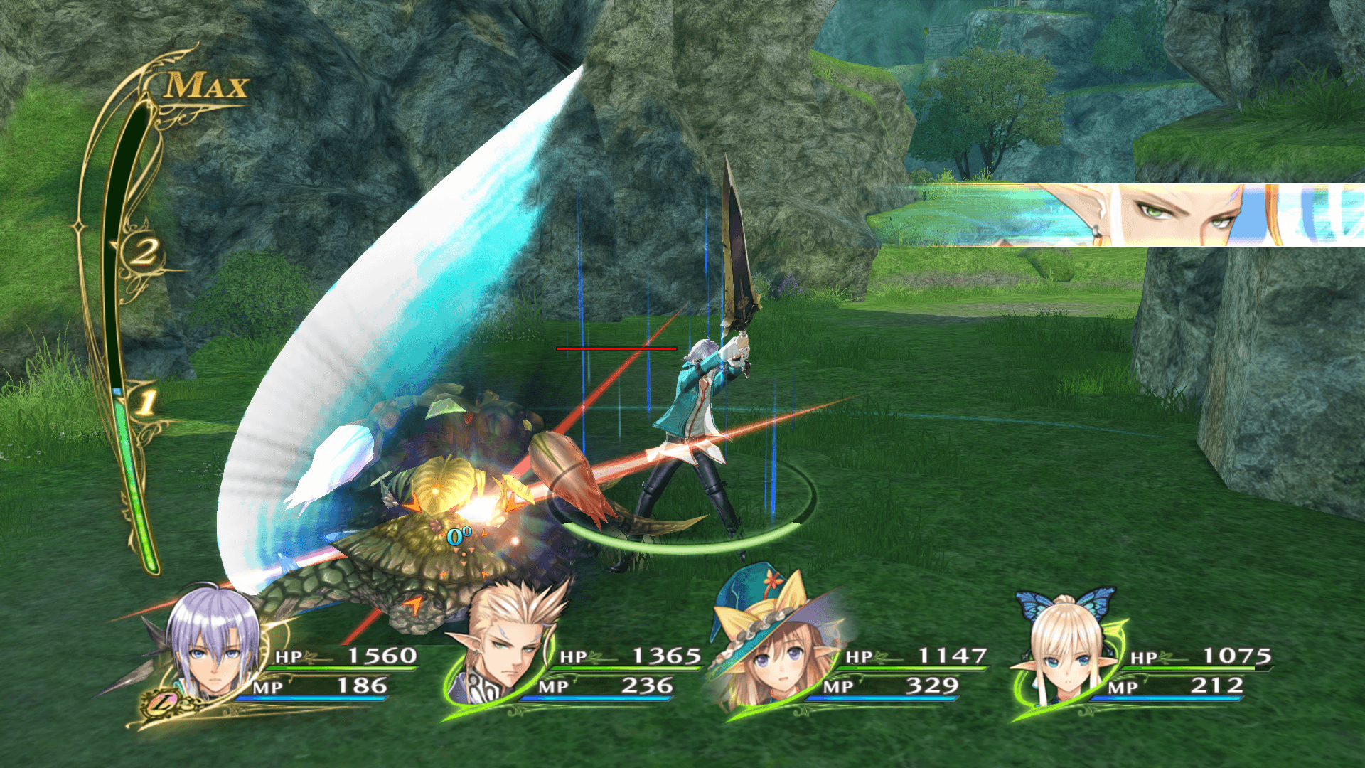 Screenshot de Shining Resonance Refrain