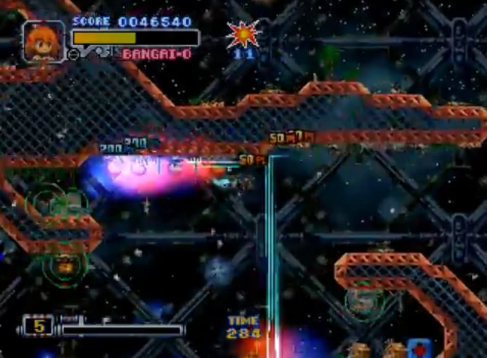 Screenshot de Bangai-O