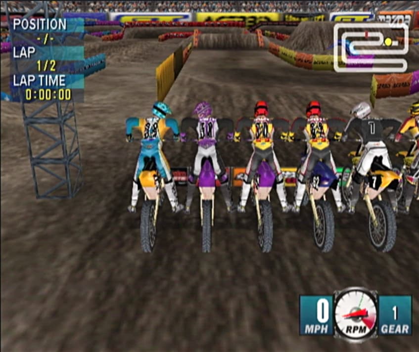 Screenshot de Jeremy McGrath Supercross 2000