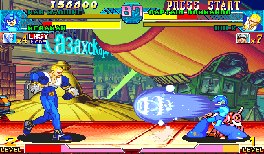 Screenshot de Marvel vs. Capcom: Clash of Super Heroes