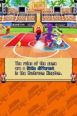 Screenshot de Mario Slam Basketball