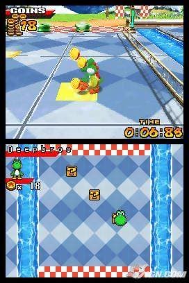 Screenshot de Mario Slam Basketball