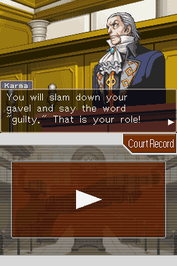 Screenshot de Phoenix Wright: Ace Attorney