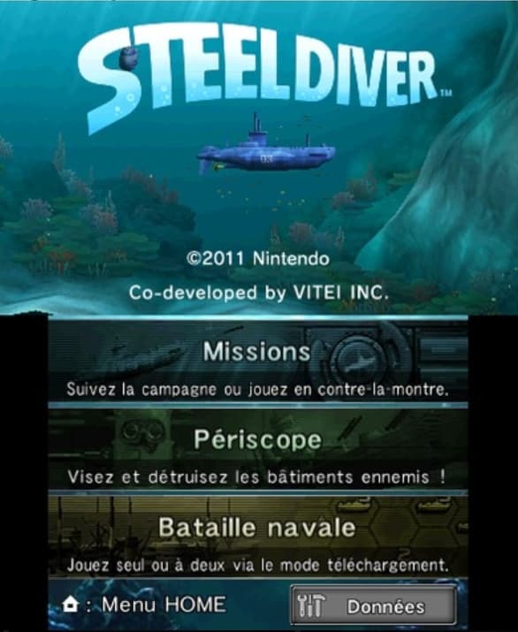 Screenshot de Steel Diver