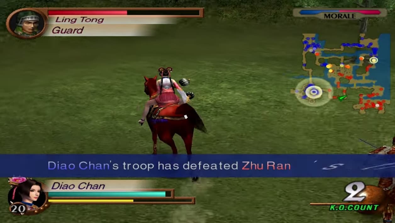 Screenshot de Dynasty Warriors 3: Xtreme Legends