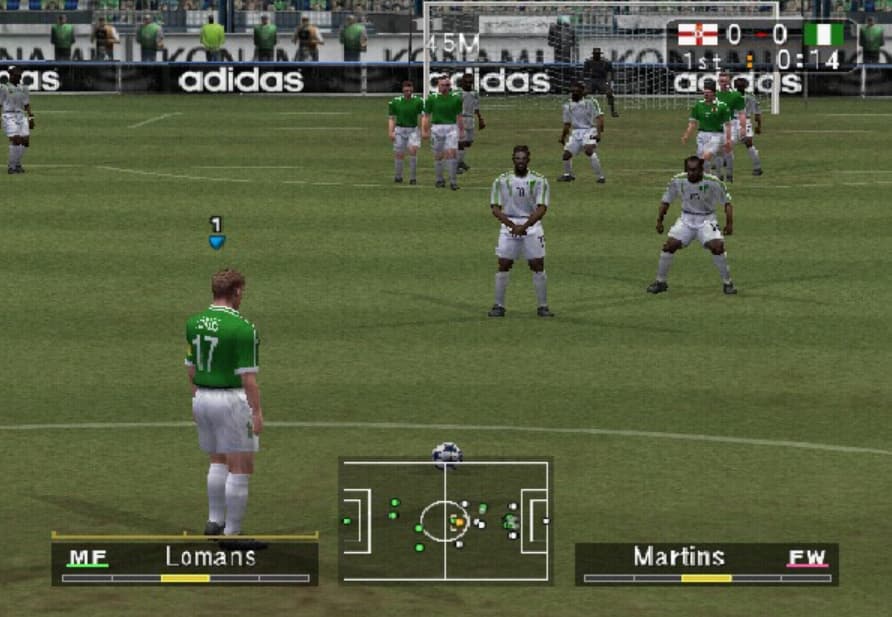 Screenshot de Pro Evolution Soccer 3