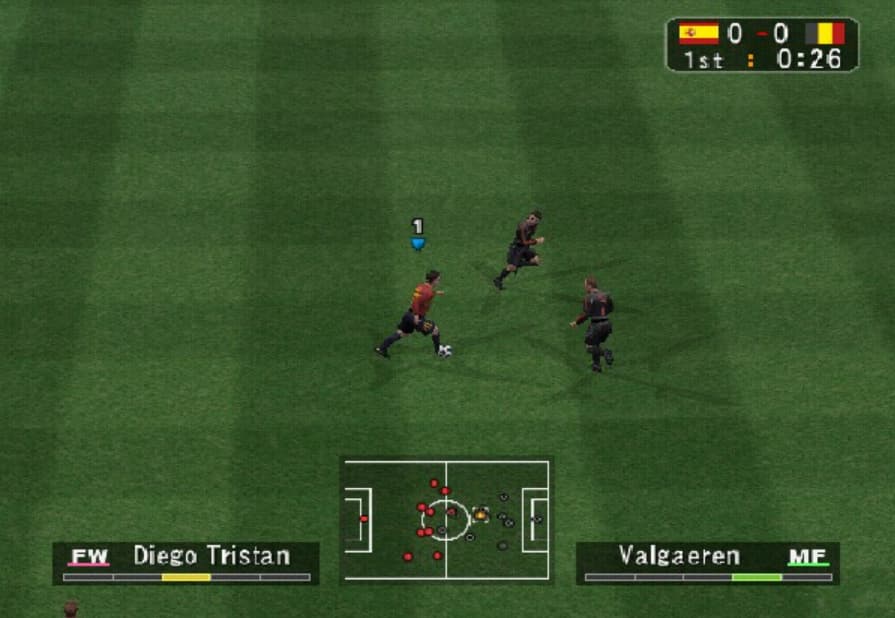 Screenshot de Pro Evolution Soccer 3