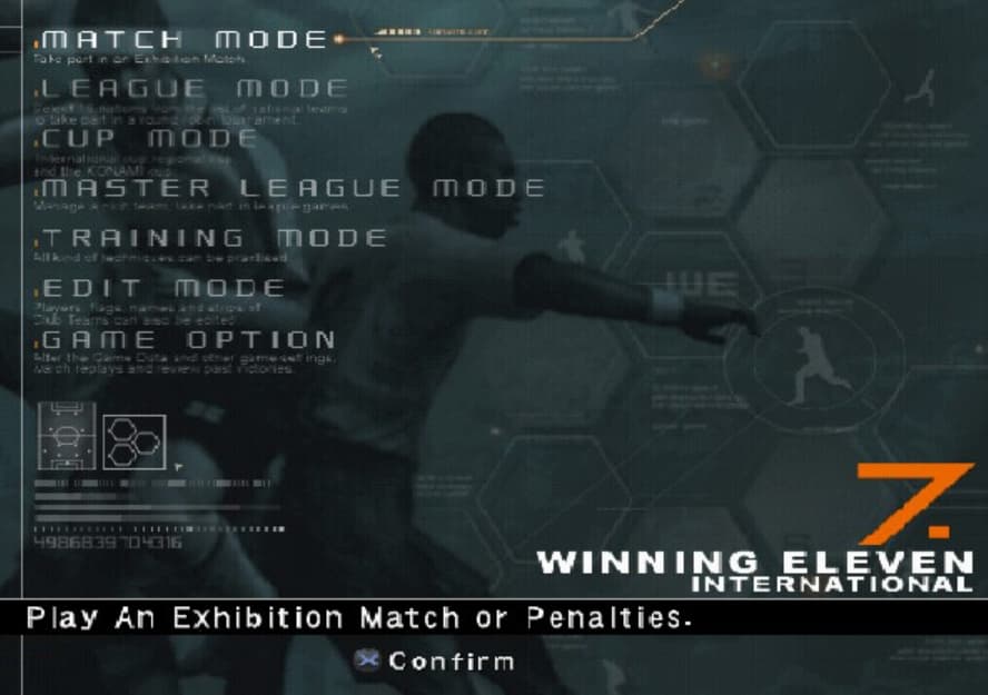 Screenshot de Pro Evolution Soccer 3