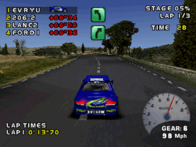 Screenshot de V-Rally 2: Expert Edition