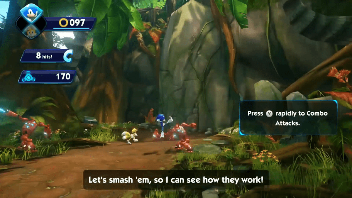 Screenshot de Sonic Boom: Rise of Lyric