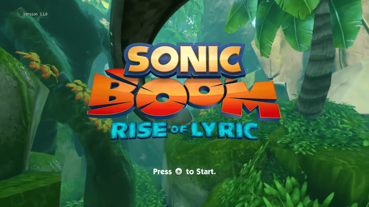 Screenshot de Sonic Boom: Rise of Lyric