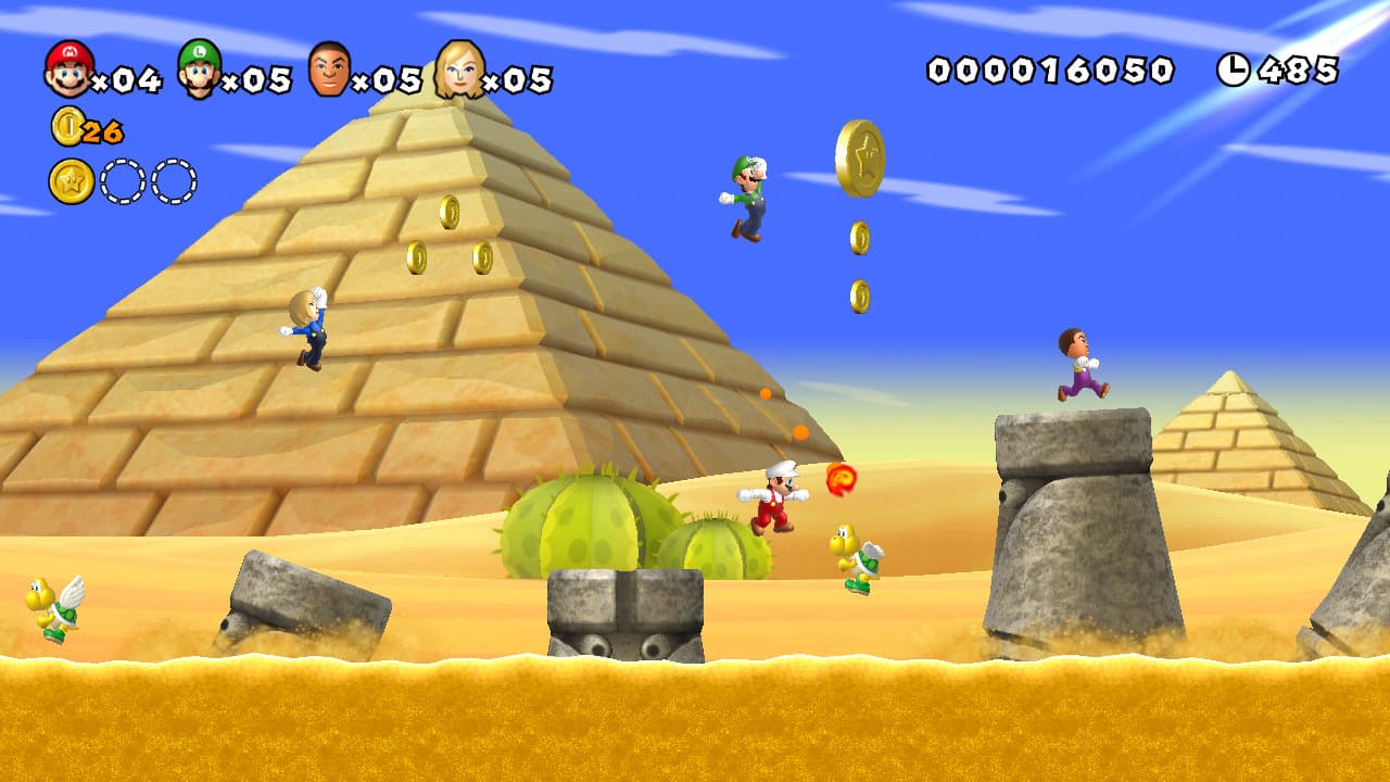 Screenshot de New Super Mario Bros. U