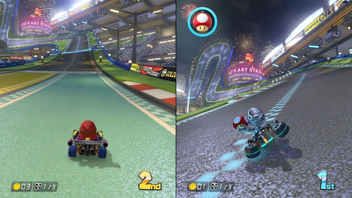 Screenshot de Mario Kart 8