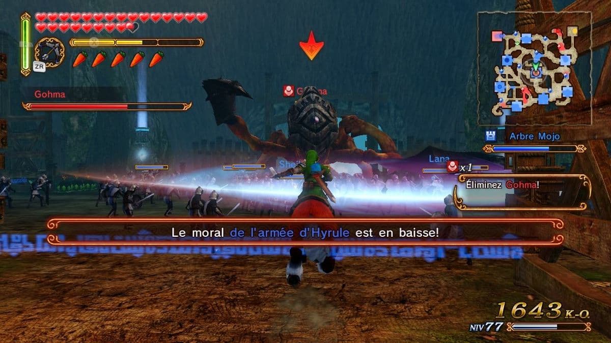 Screenshot de Hyrule Warriors
