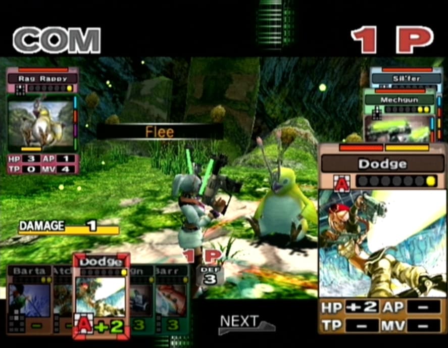 Screenshot de Phantasy Star Online: Episode III - C.A.R.D. Revolution