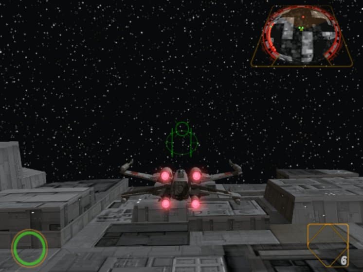 Screenshot de Star Wars: Rogue Squadron II - Rogue Leader