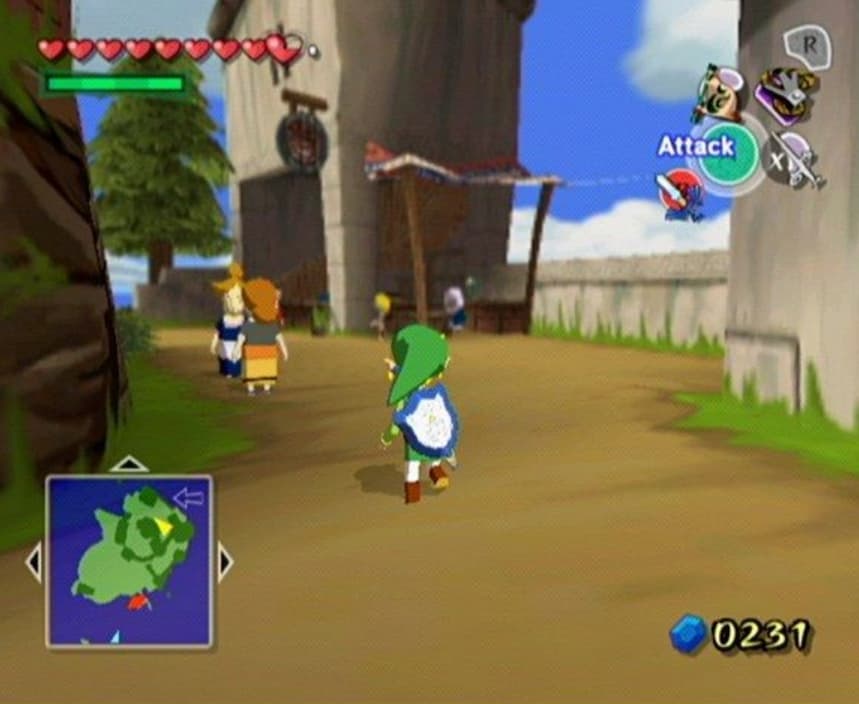 Screenshot de The Legend of Zelda: The Wind Waker