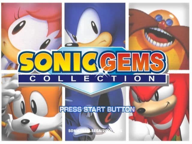 Screenshot de Sonic Gems Collection