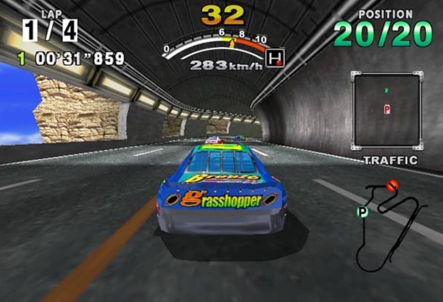 Screenshot de Daytona USA 2001