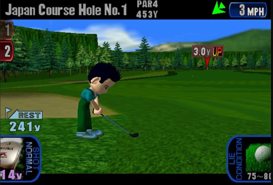 Screenshot de Golf Shiyouyo Kouryaku Pack