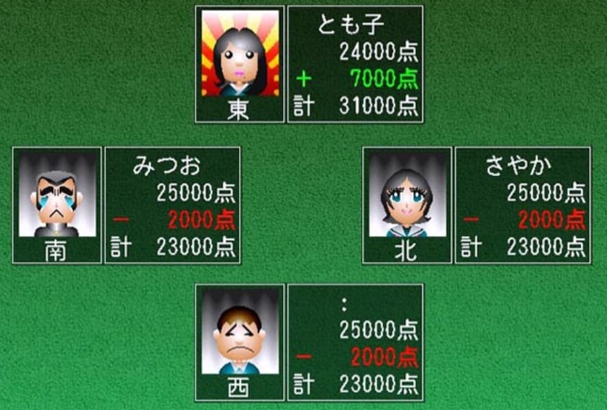 Screenshot de Net Versus Mahjong