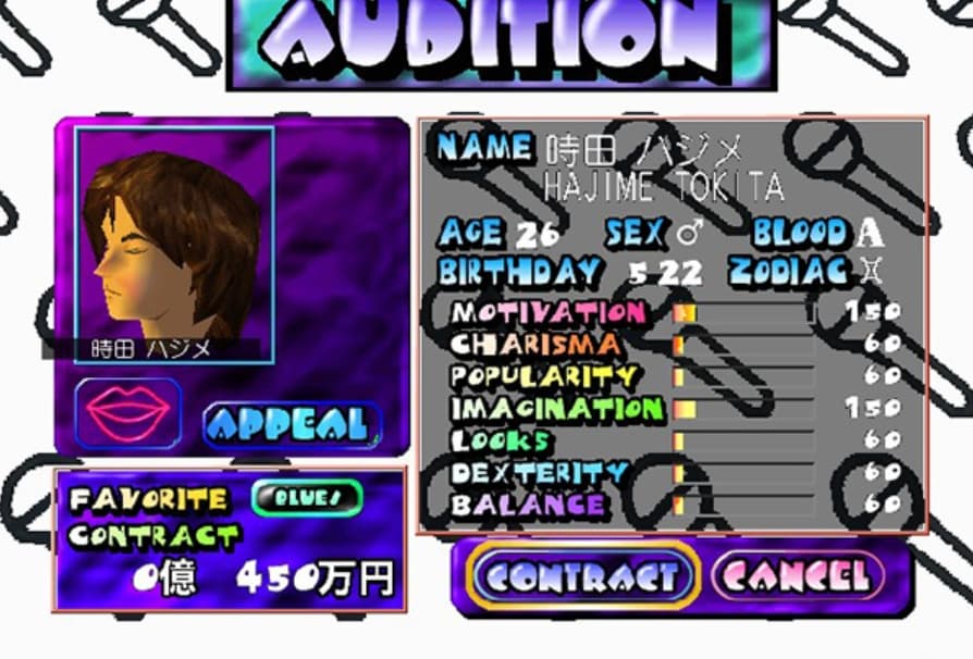 Screenshot de Super Producers: Mezase Show Biz Kai