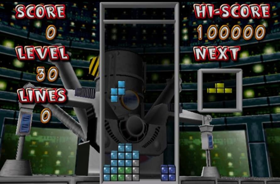 Screenshot de Tetris 4D
