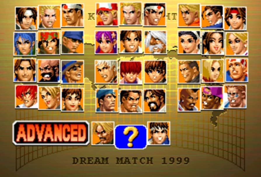Screenshot de The King of Fighters: Dream Match 1999