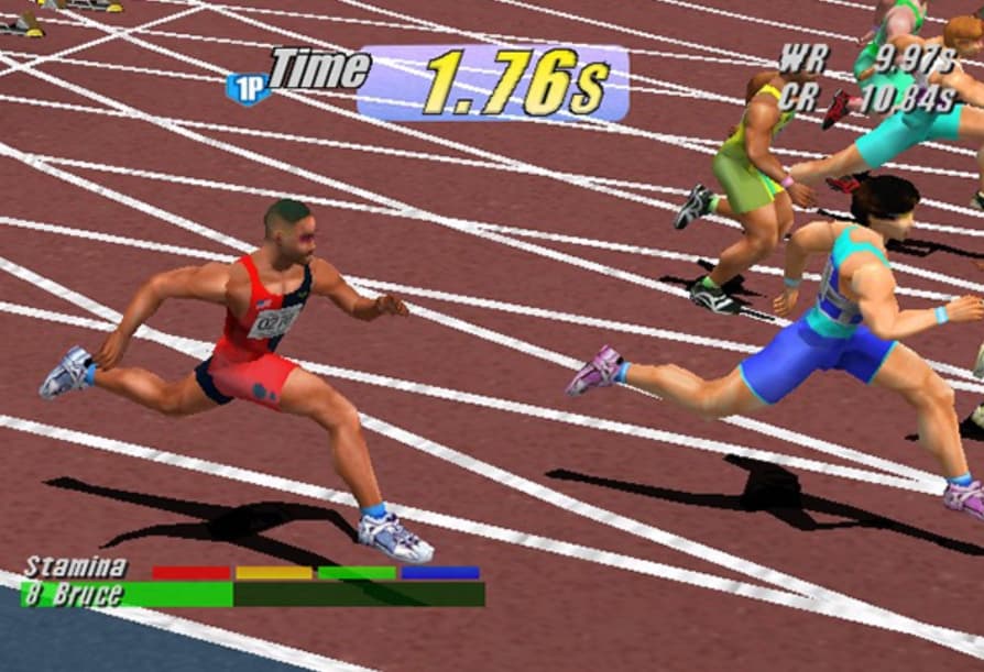 Screenshot de Virtua Athlete 2K