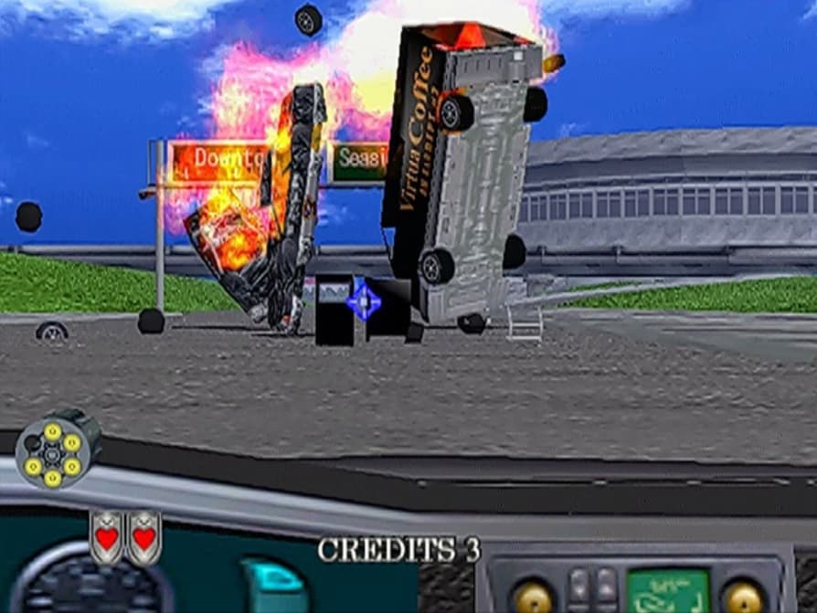 Screenshot de Virtua Cop 2