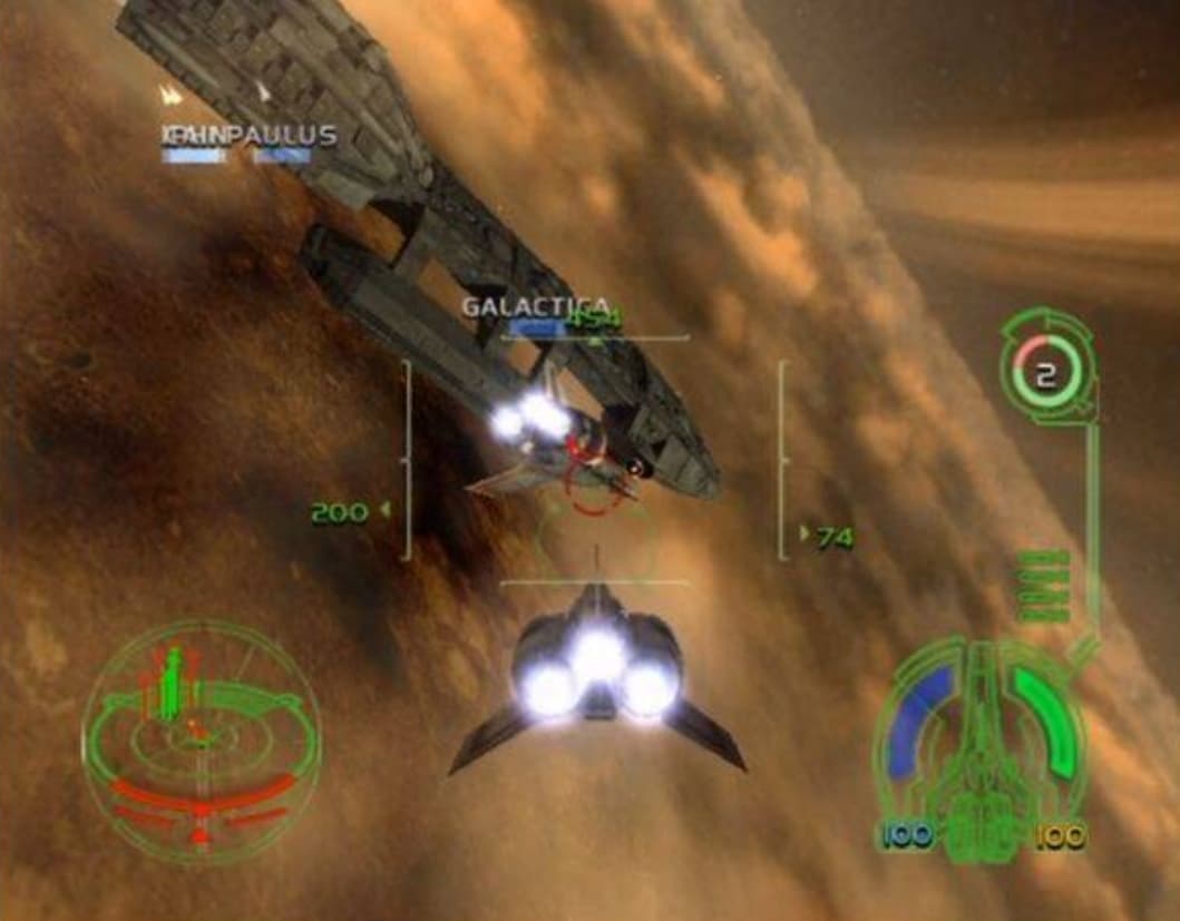 Screenshot de Battlestar Galactica