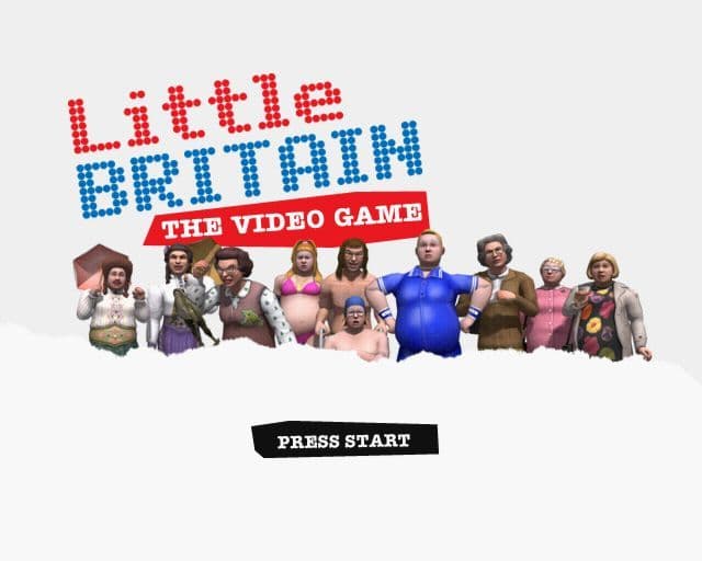 Screenshot de Little Britain: The Video Game