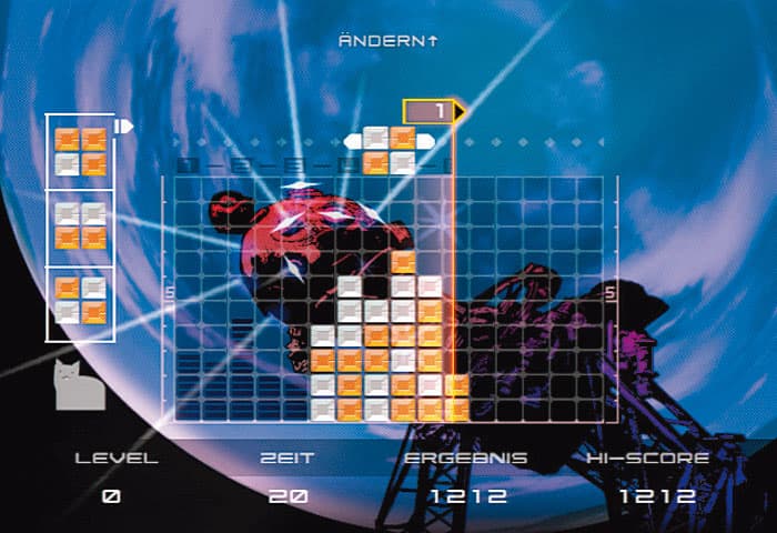 Screenshot de Lumines Plus
