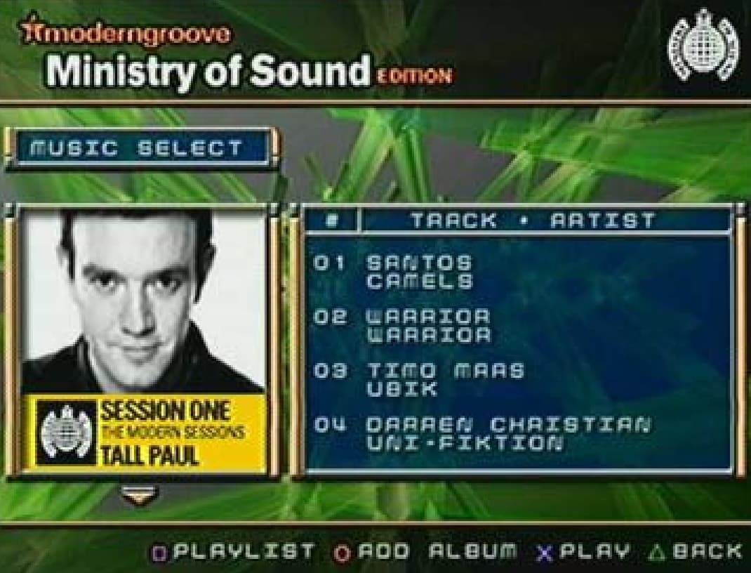 Screenshot de Moderngroove: Ministry of Sound Edition