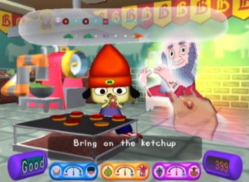 Screenshot de PaRappa the Rapper 2