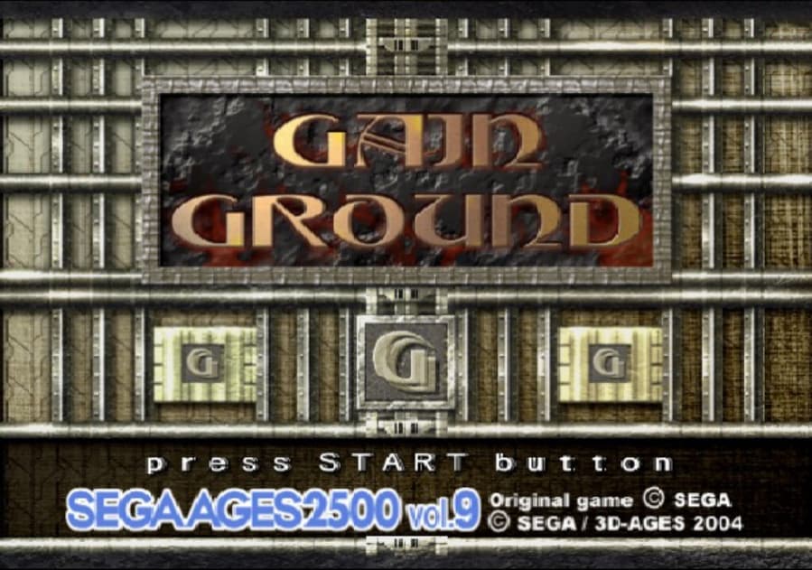 Screenshot de Sega Ages 2500 Series Vol. 9 - Gain Ground