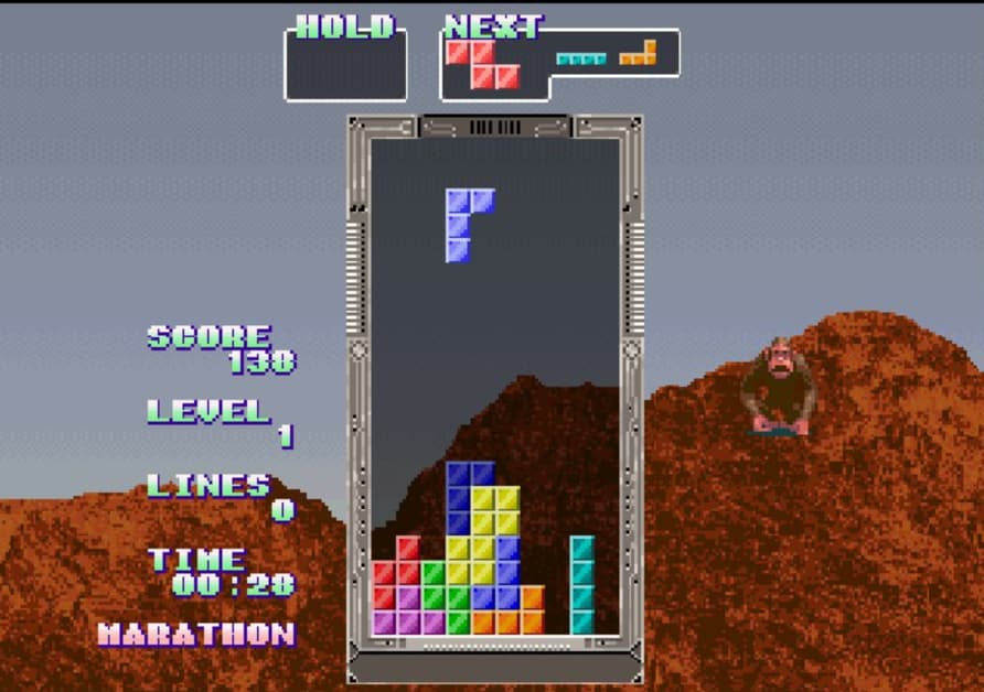 Screenshot de Sega Ages 2500 Series Vol. 28 - Tetris Collection