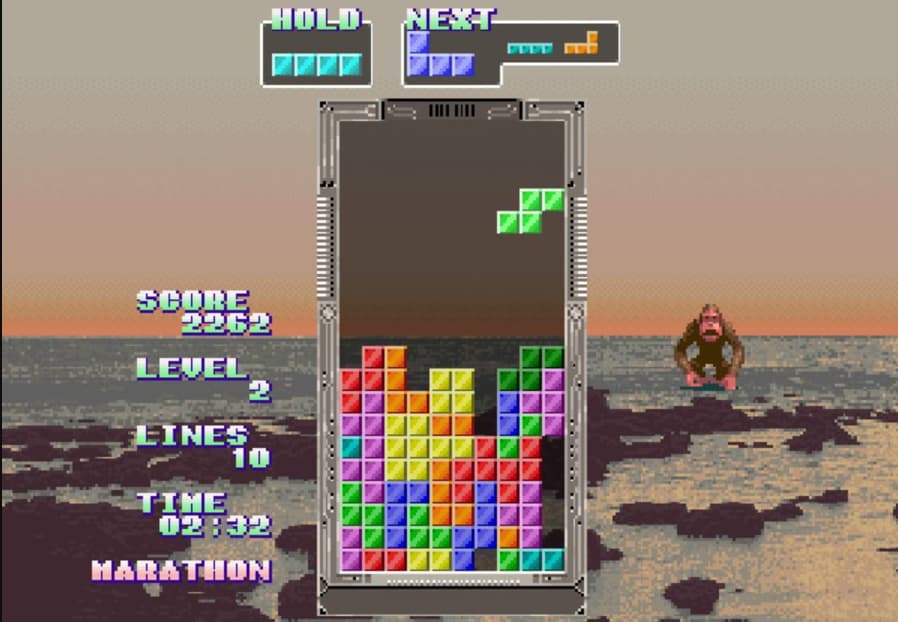 Screenshot de Sega Ages 2500 Series Vol. 28 - Tetris Collection