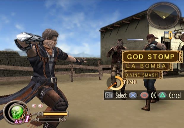Screenshot de God Hand
